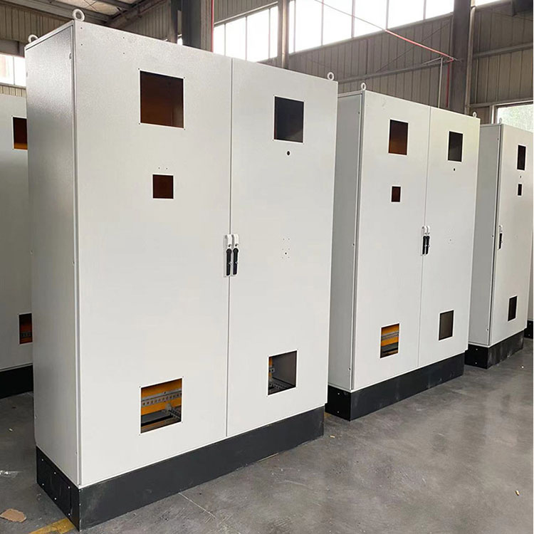 海安双开门柜户外不锈钢配电柜钣金加工厂